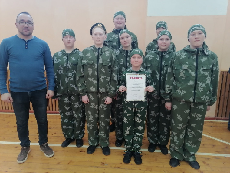 Муниципальный этап смотра- конкурса "Равняемся на Героев".